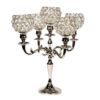Gold And Silver Plated Brass Candleabra - Image 4