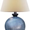 Blue Round Table Lamp - Image 2