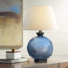 Blue Round Table Lamp - Image 3