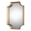 Lindee vanity mirror three-dimensional frame made from hand forged iron - Image 2