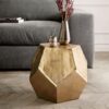 Aluminum Designer Side Table - Image 2